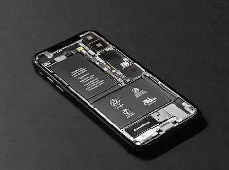Inside an iPhone on the repair bench